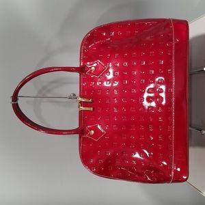 Arcadia Handbag Burgandy Dome